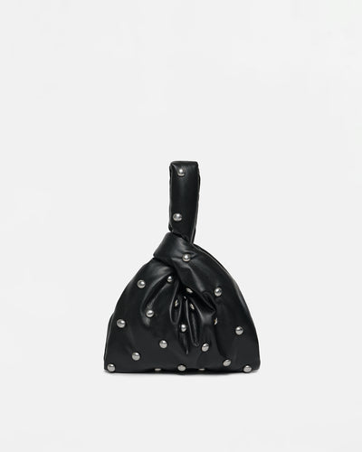 Jen Mini - Okobor/Studs Evening Bag - Black/Silver