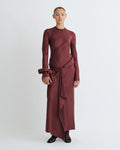 Diah - Maxi dress - Mahogany