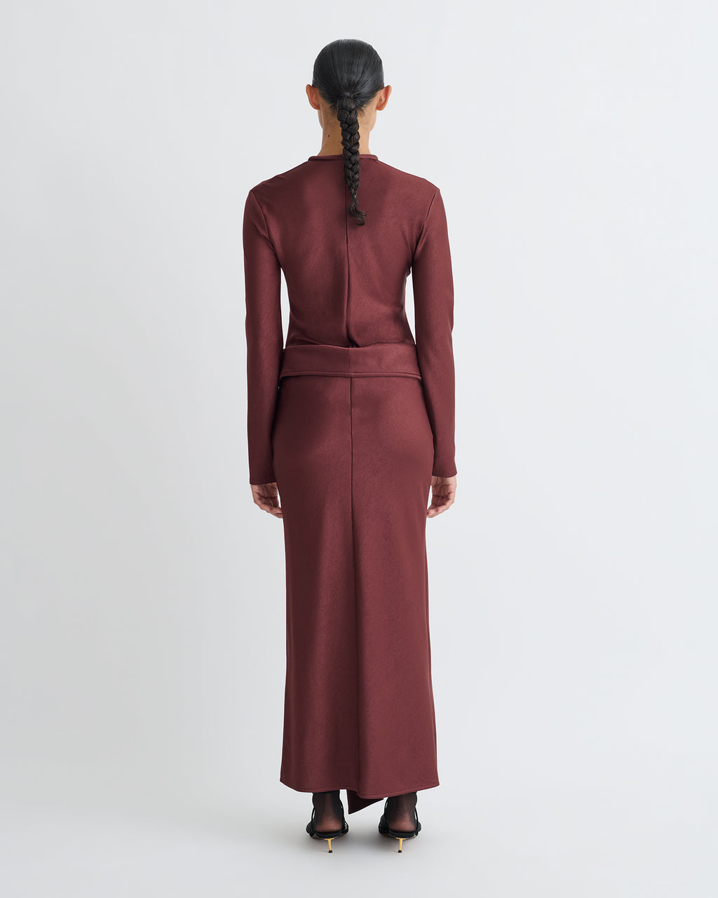 Diah - Maxi dress - Mahogany