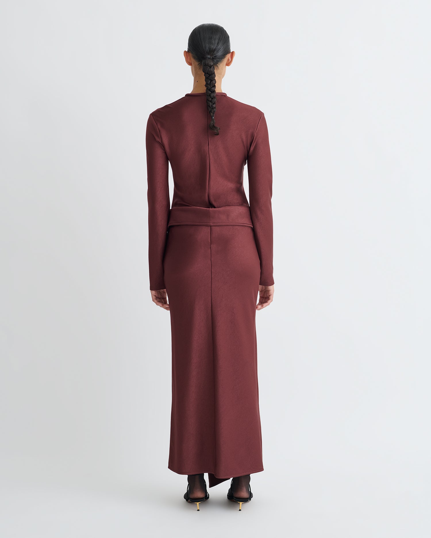 Diah - Maxi dress - Mahogany