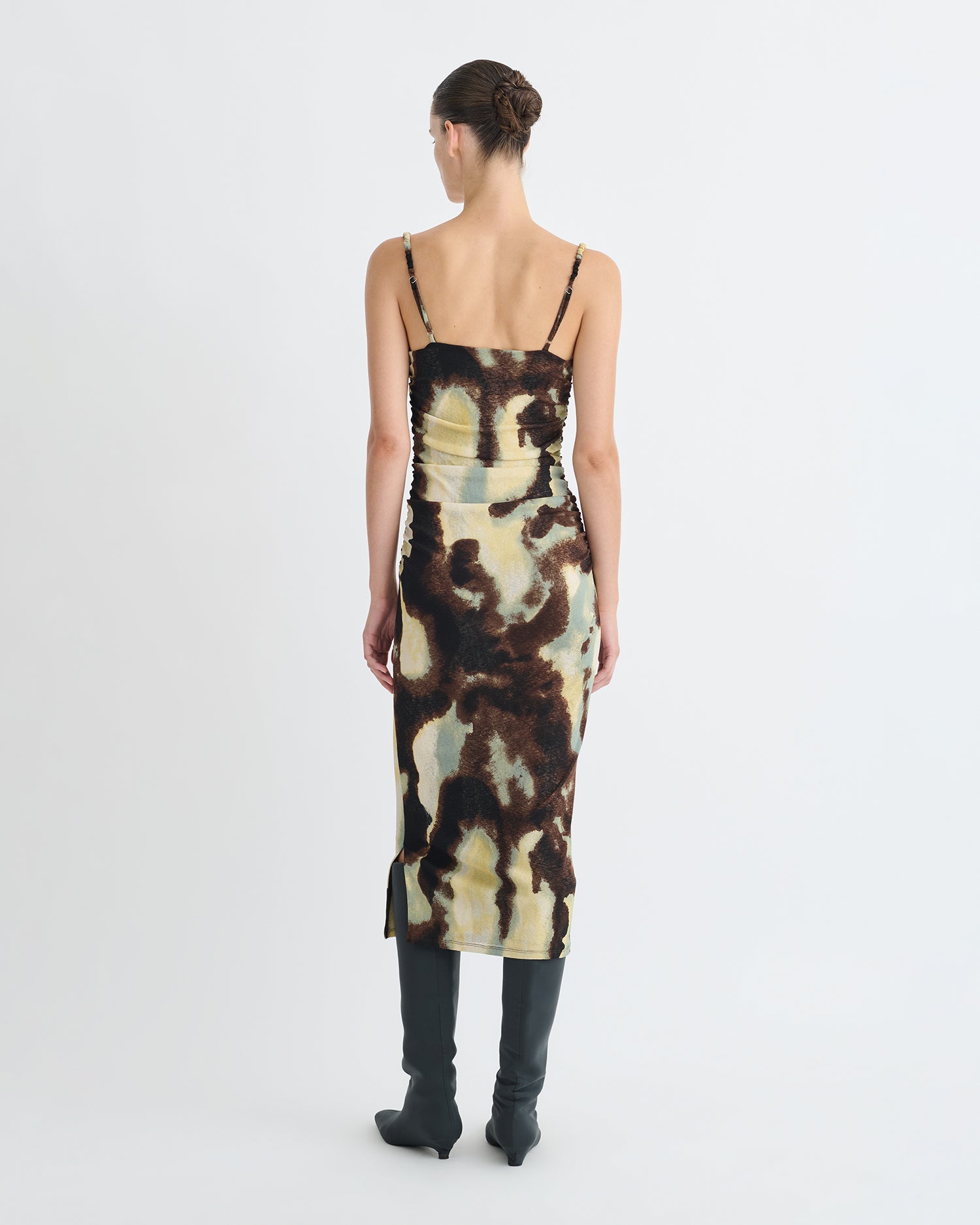 sage mesh dress Stephanie Mesh Ruffle Maxi Dress Sage | Wedding Guest Dress | Maxi