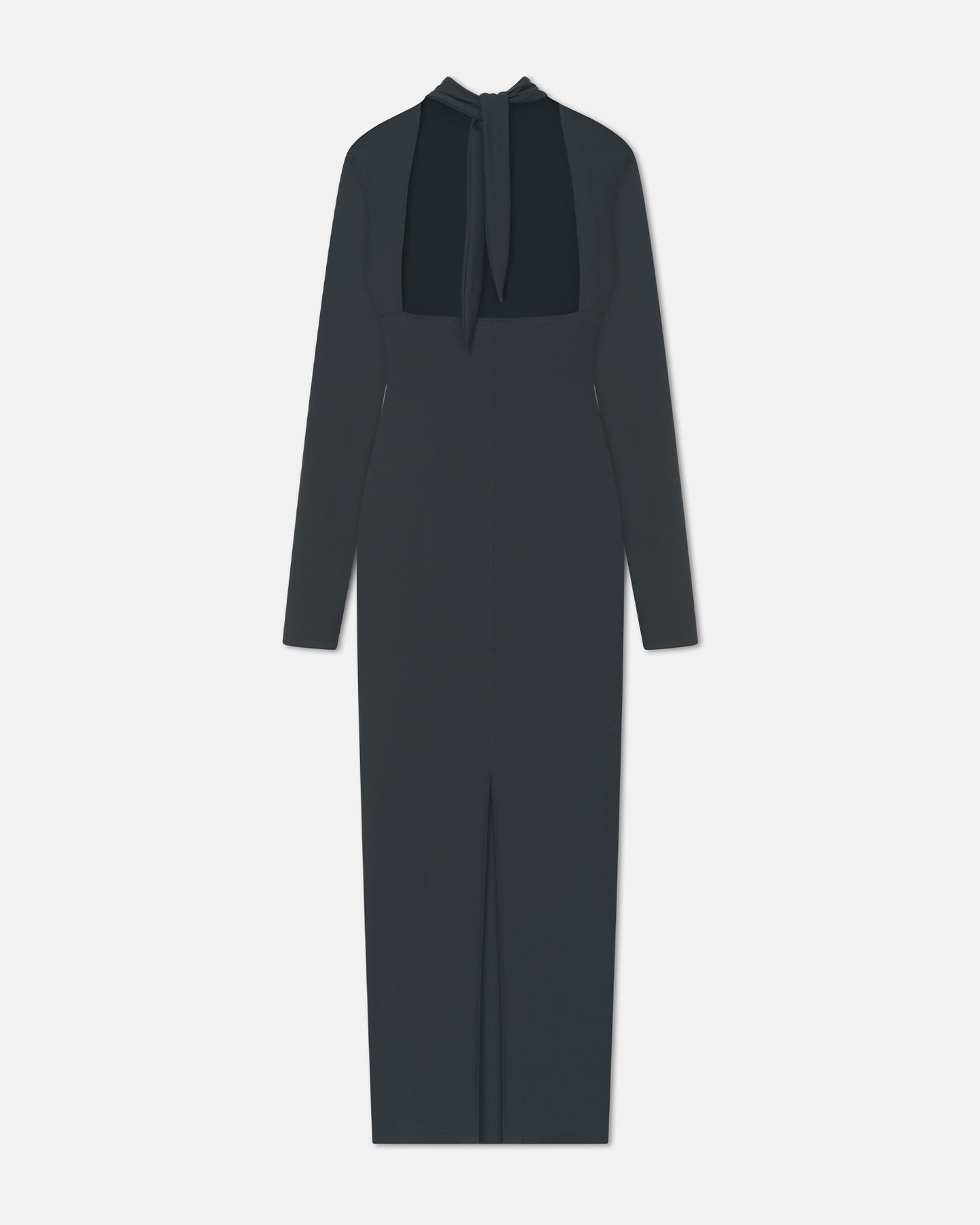 Glinda - Elastic Jersey Dress - Dusty Blue