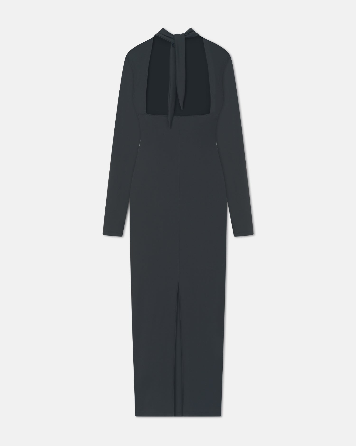 Glinda - Elastic Jersey Dress - Dusty Blue