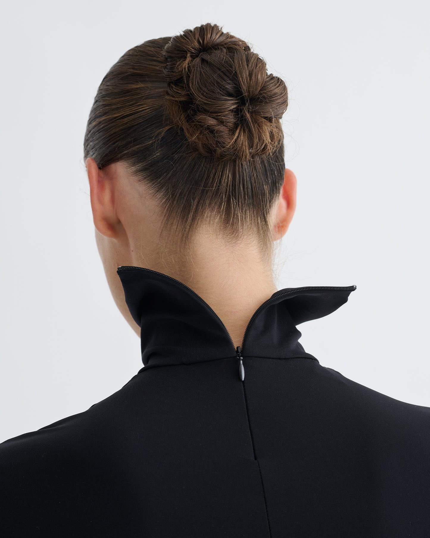 Latia - Stretch Jersey Mini Dress - Black