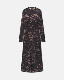 Jynx - Stretch Velvet Dress - Midnight Mocha Brown