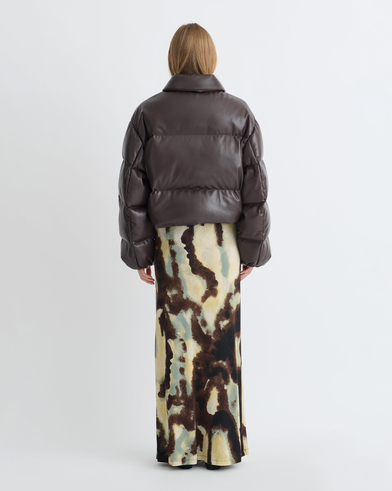 Juel - Okobor Jacket - Coffee Ground – Nanushka