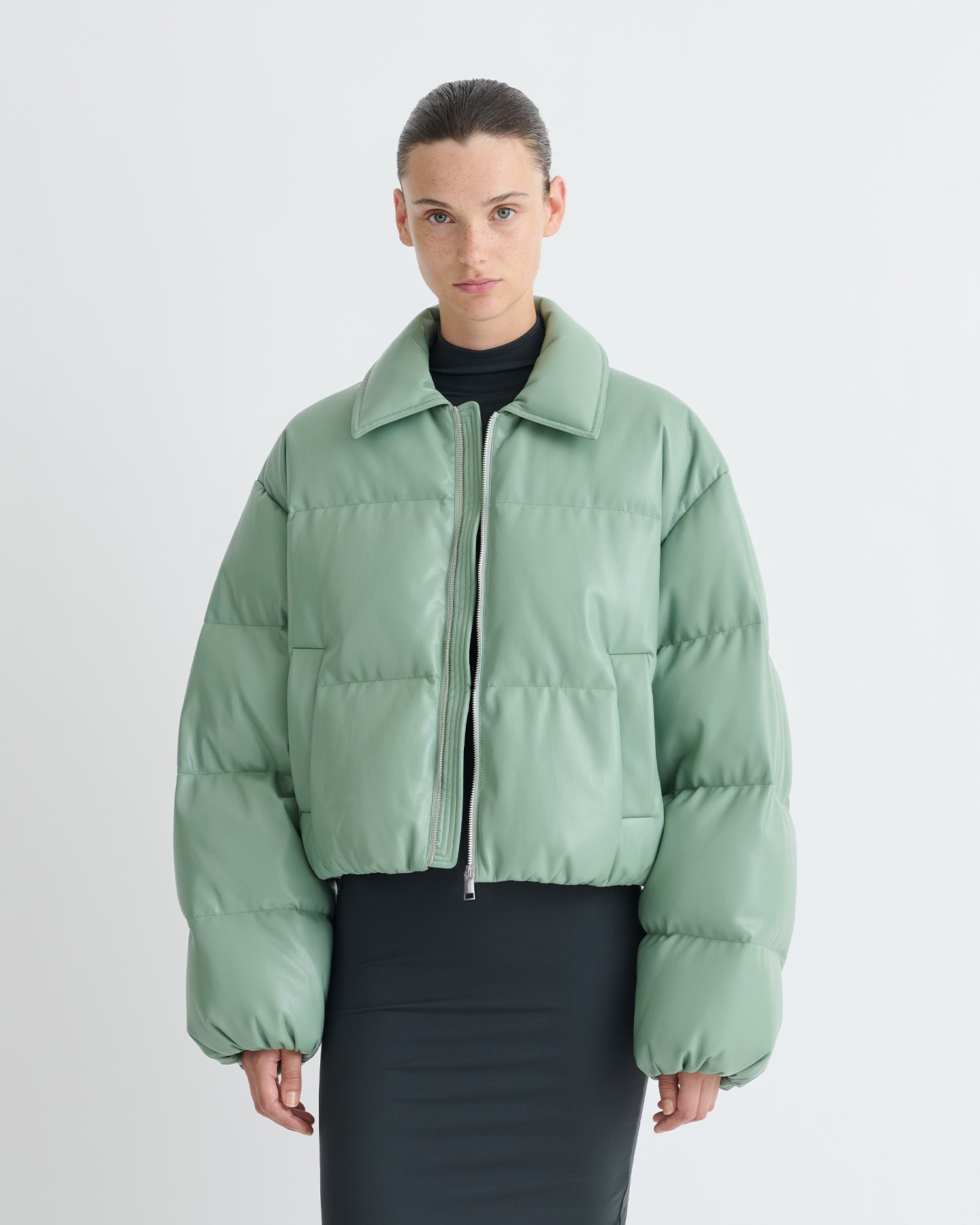 Juel - Okobor Jacket - Sage – Nanushka