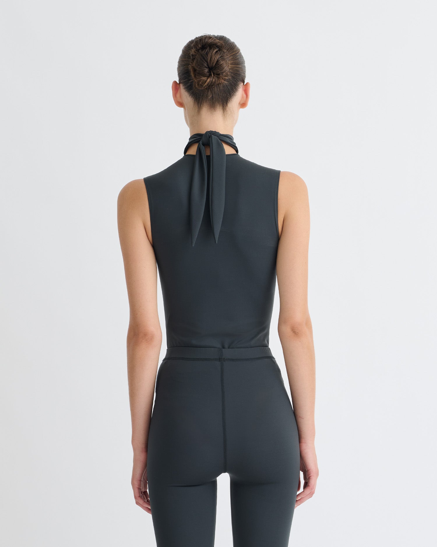 Artice - Elastic Jersey Bodysuit - Dusty Blue