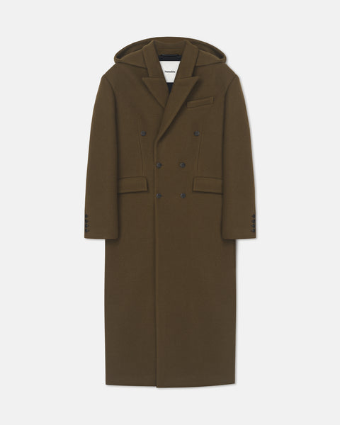 Melva - Coat - Wood – Nanushka