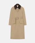 Talbot - Bonded Trench/Faux Fur Coat - Beige/Brown