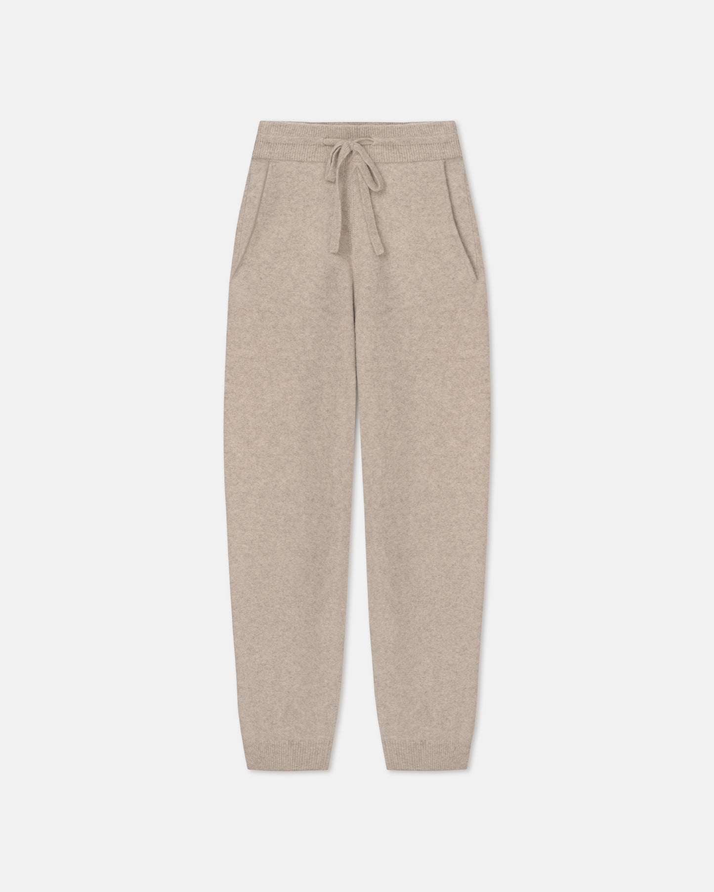 Teclah - Overwashed Merino Pants - Oatmeal