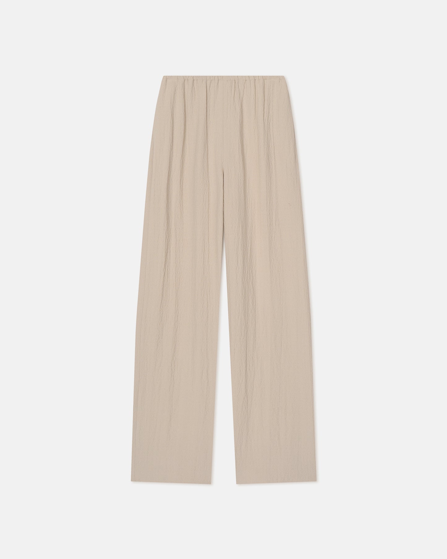 Arvenn - Seersucker Suiting Pants - Sand