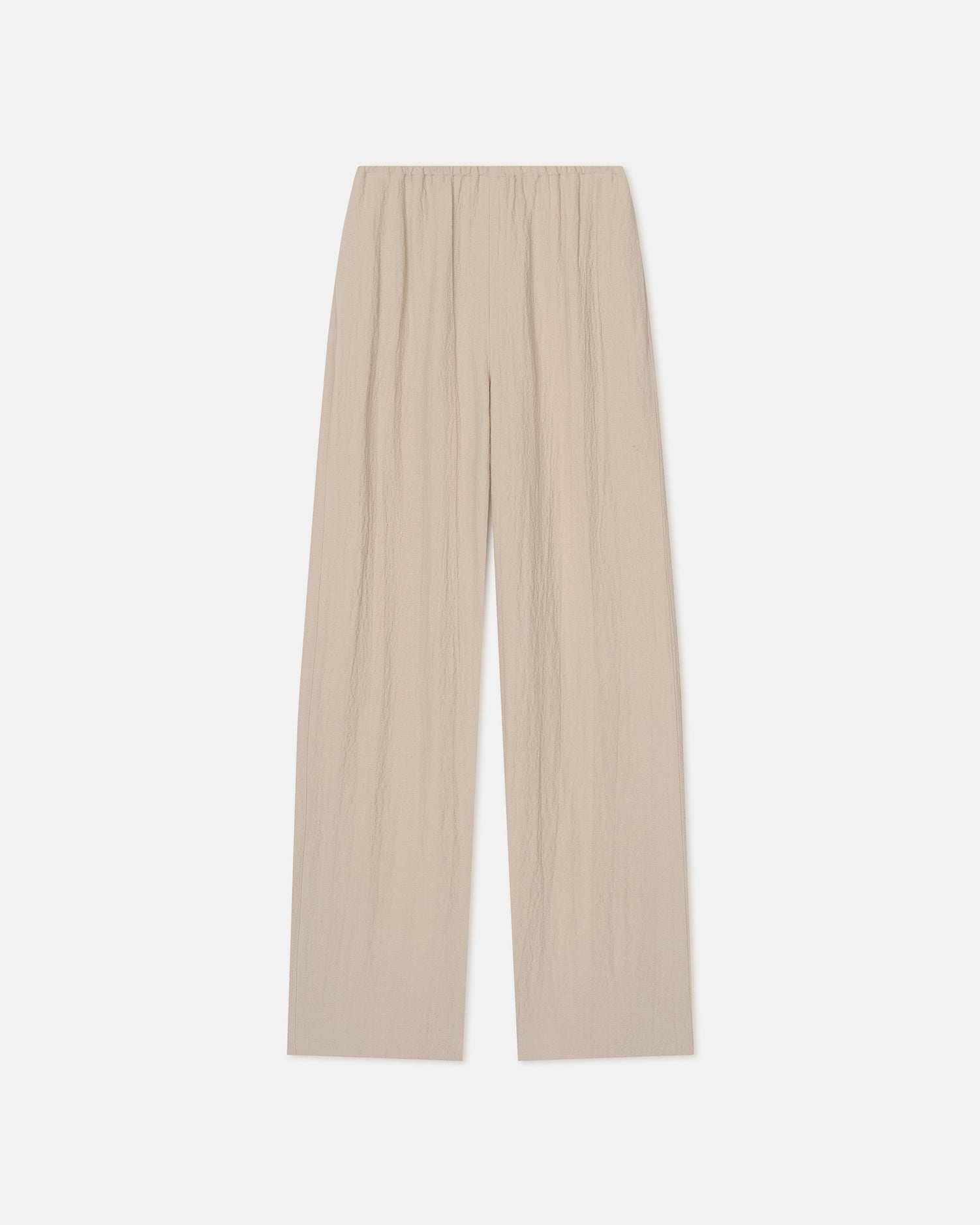 Arvenn - Seersucker Suiting Pants - Sand