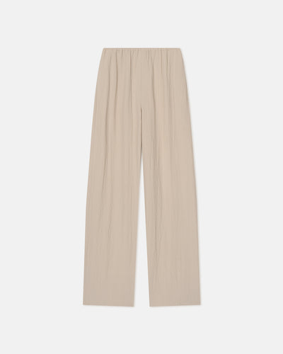 Arvenn - Seersucker Suiting Pants - Sand