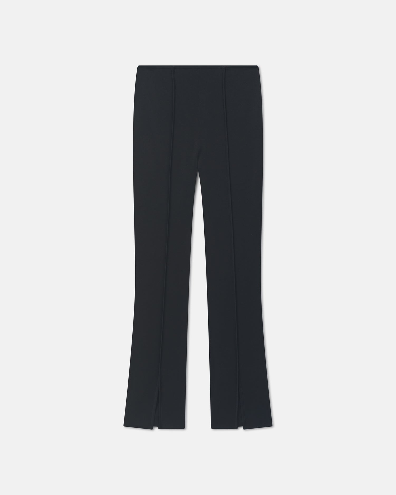 Ratana - Crisp Satin Pants - Black