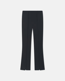Ratana - Crisp Satin Pants - Black