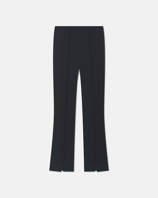 Ratana - Crisp Satin Pants - Black