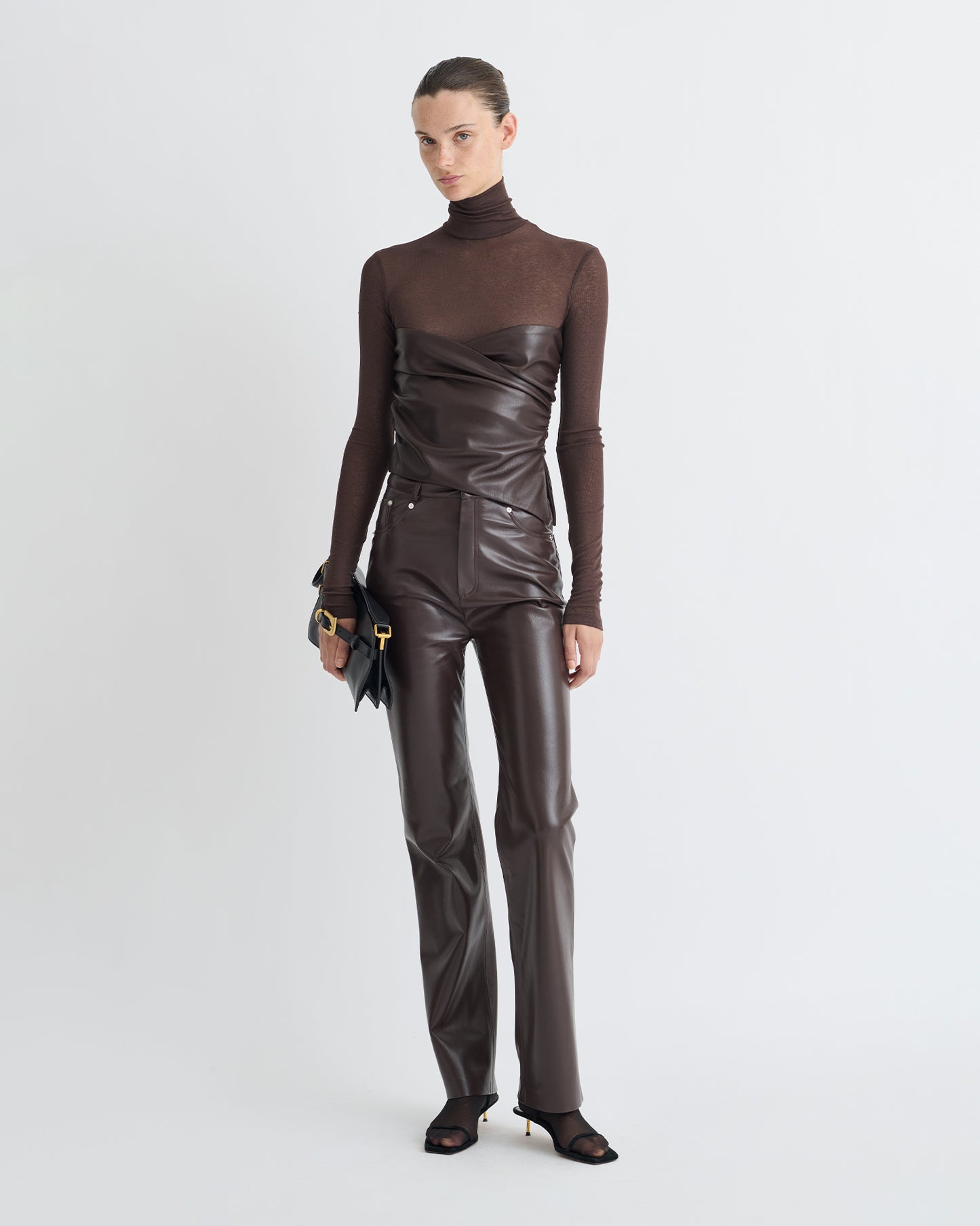 Jacoba - Okobor Pants - Coffee Ground