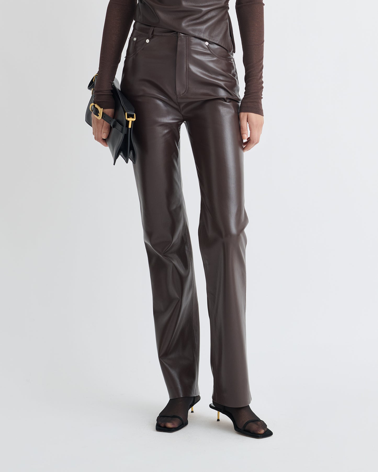 Jacoba - Okobor Pants - Coffee Ground