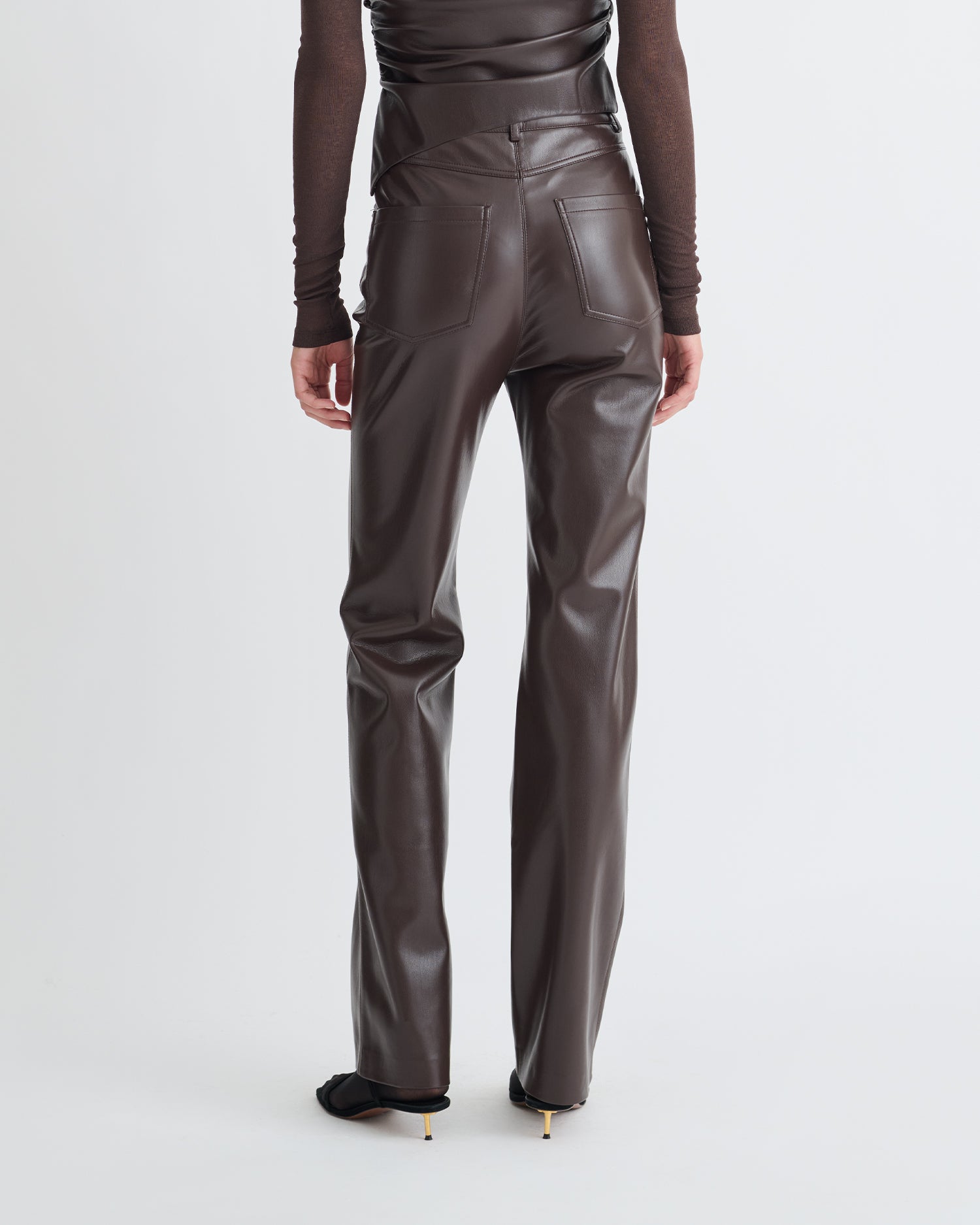 Jacoba - Okobor Pants - Coffee Ground