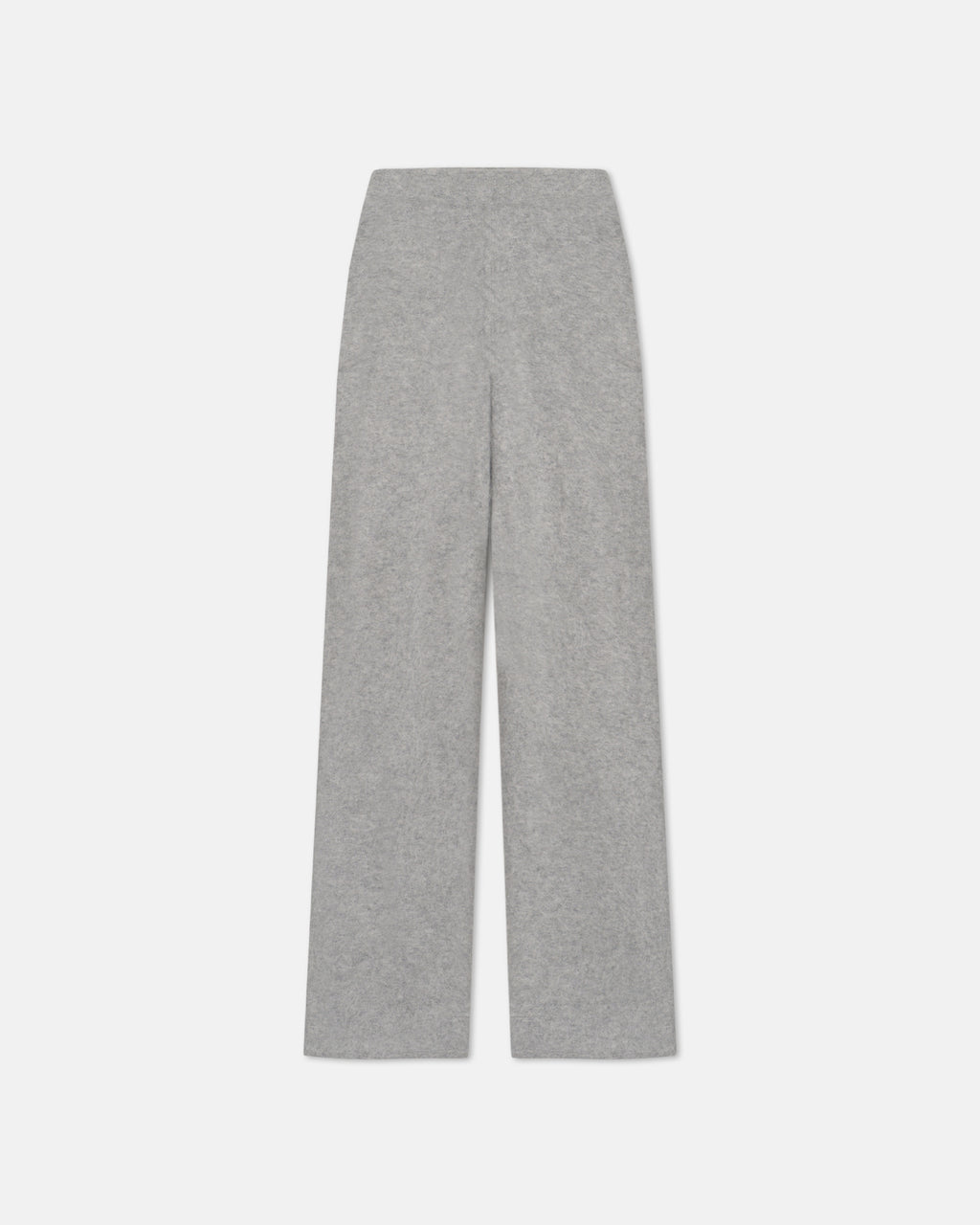 Ewerly - Brushed cashmere pants - Grey