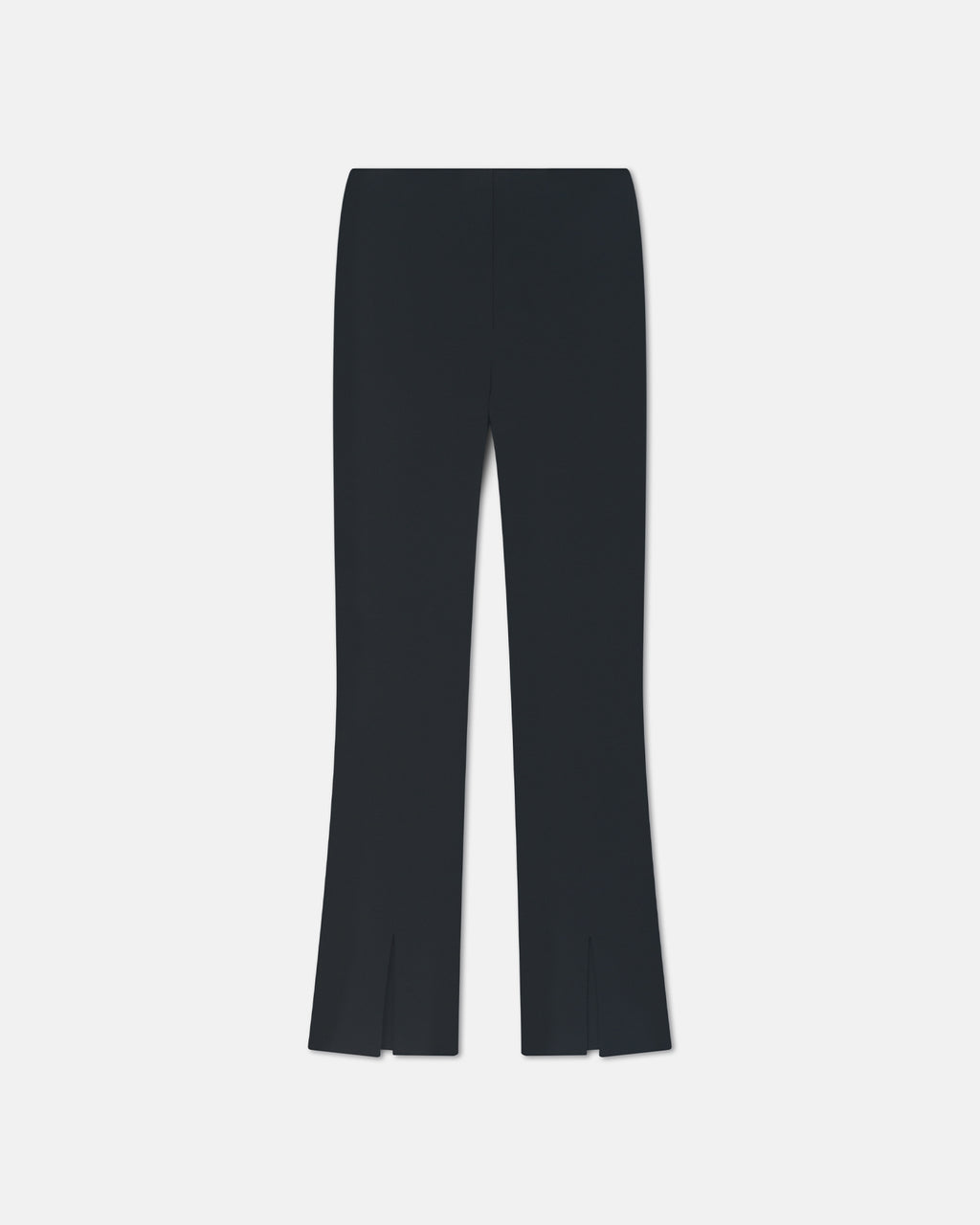 Luana - Front slit pants - Black