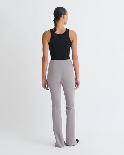 Luana - Paper Jersey Pants - Grey