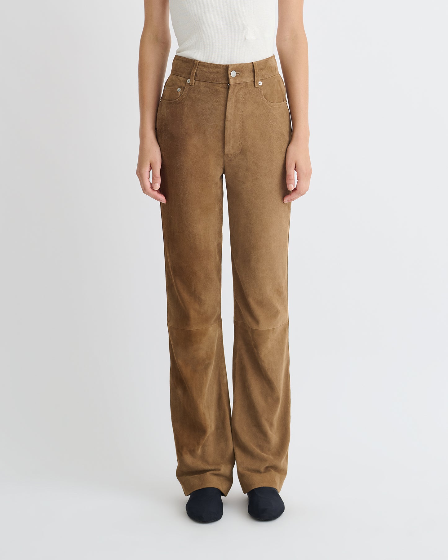Seldes - Suede Pants - Brown