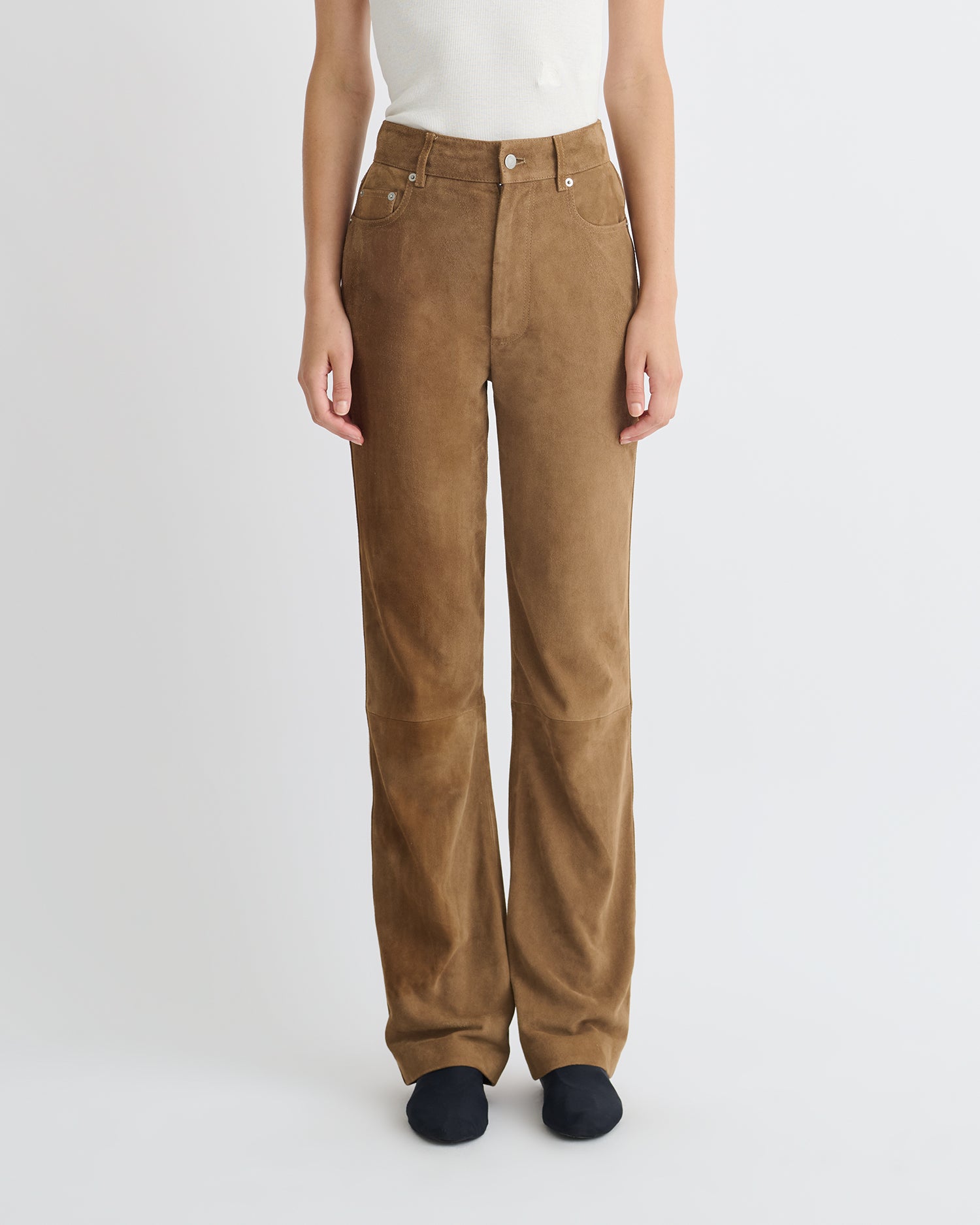 Seldes - Suede Pants - Brown