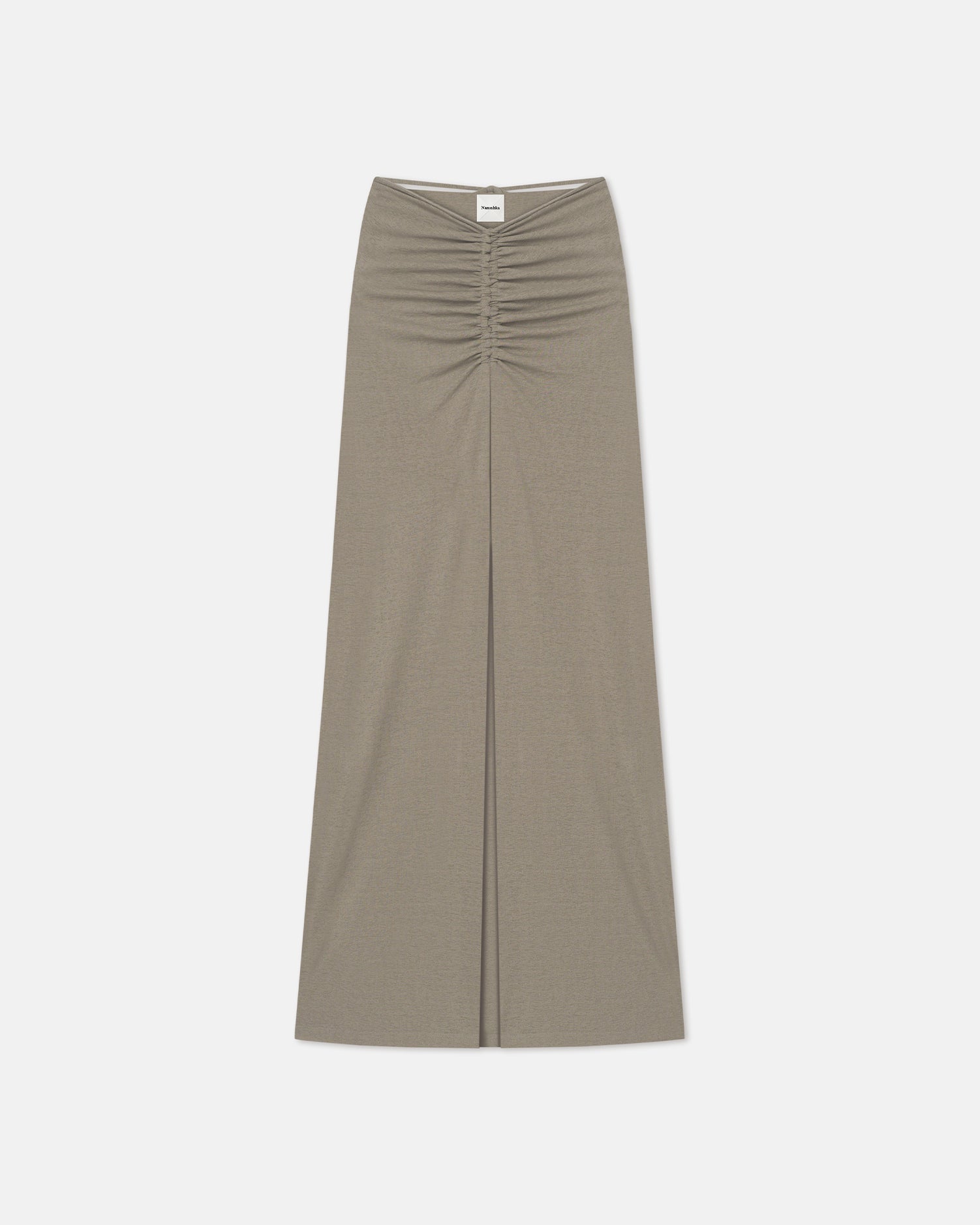 Cheyen - Mesh Jersey Long Skirt - Fog