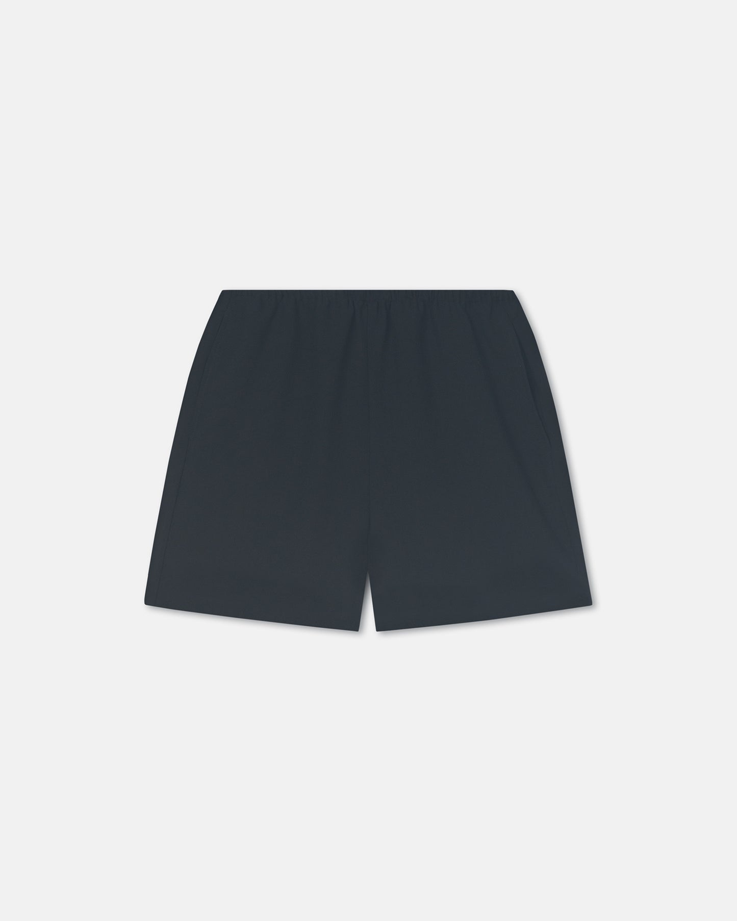 Dylla - Tech Linen Belted Shorts - Black
