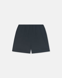 Dylla - Tech Linen Belted Shorts - Black