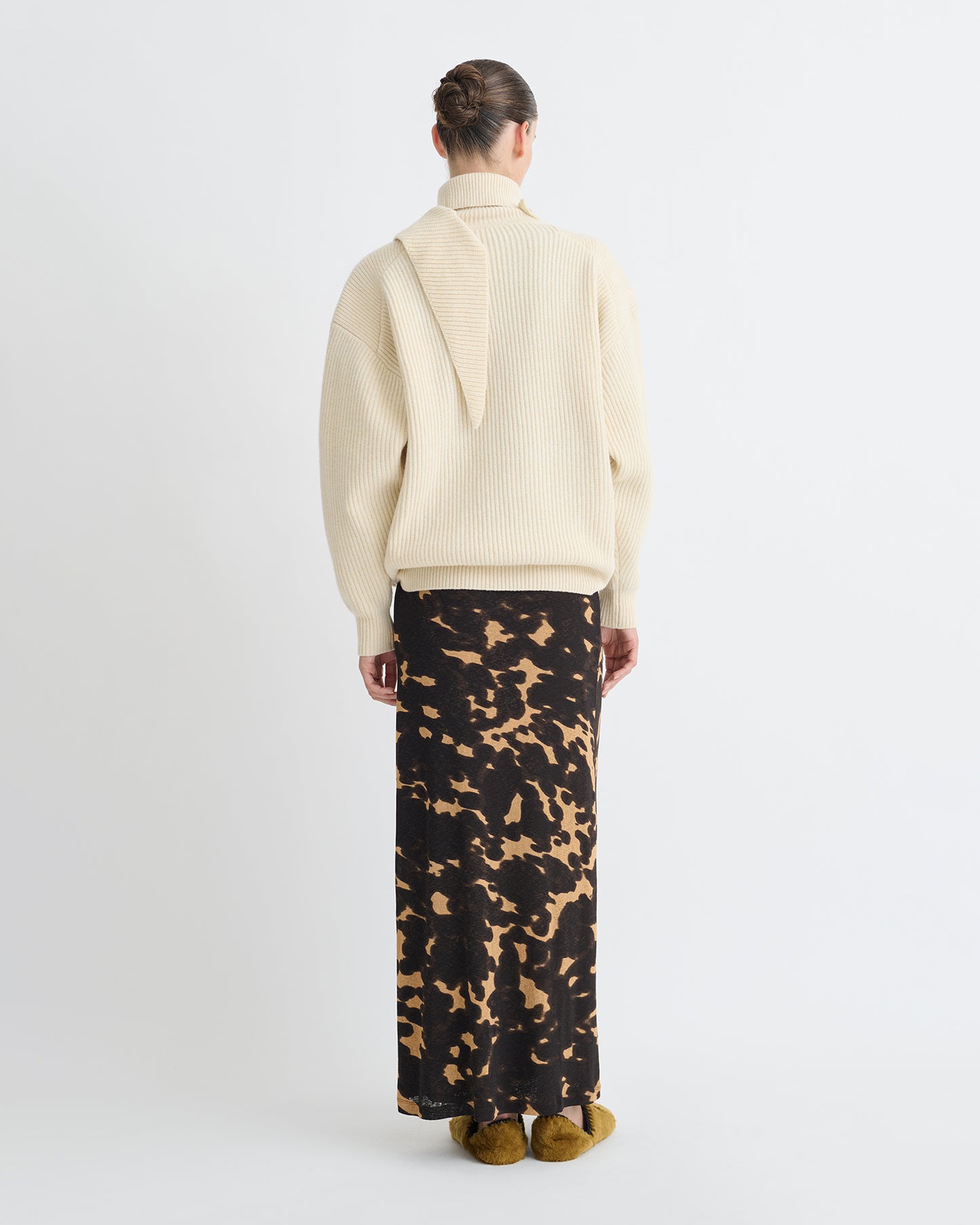 Blaer - Chunky Merino Sweater - Creme