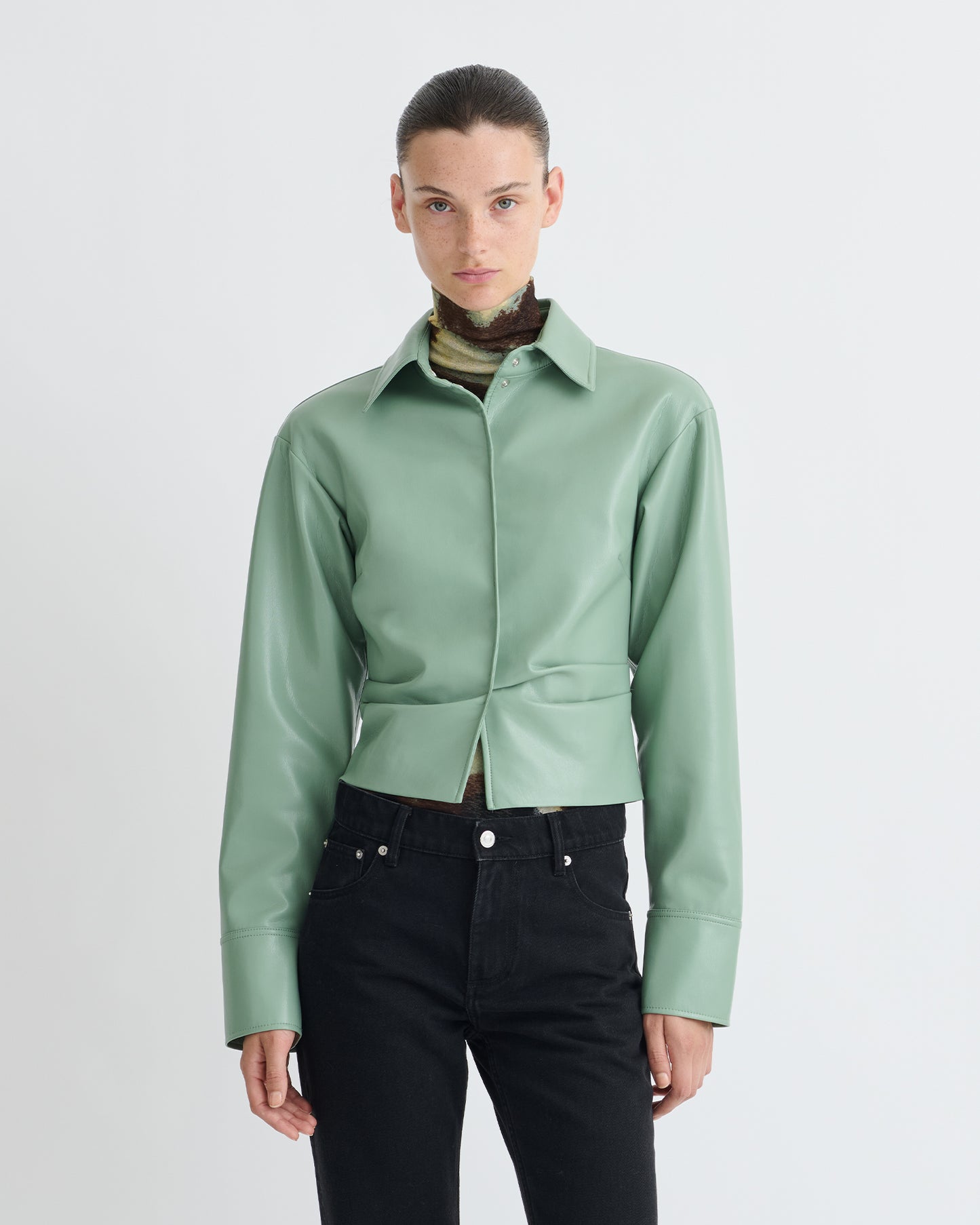 Hildie - Okobor Shirt - Sage