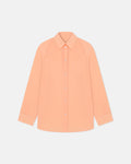 Arleen - Crepe Organza Shirt - Apricot