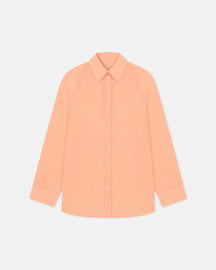 Arleen - Crepe Organza Shirt - Apricot