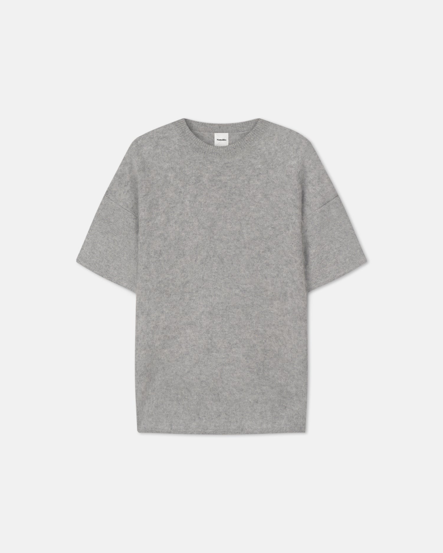 Seema - Brushed Cashmere Tank Top - Grey