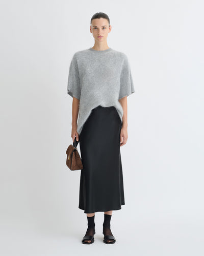 Seema - Brushed Cashmere Tank Top - Grey