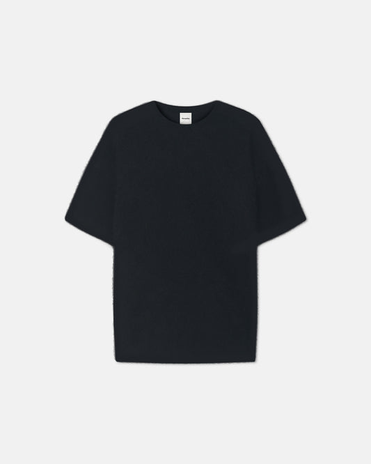 Seema - Brushed Cashmere Tank Top - Black