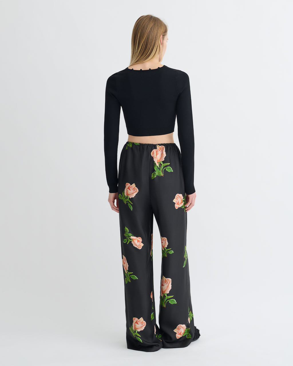 Dovie - Cropped Cardigan - Black