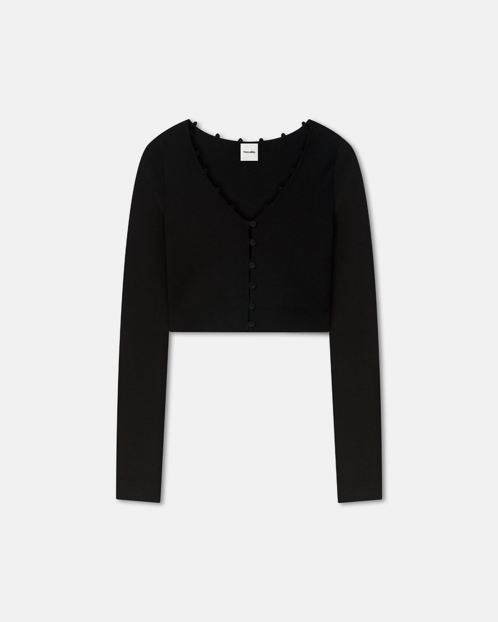 Dovie - Cropped Cardigan - Black