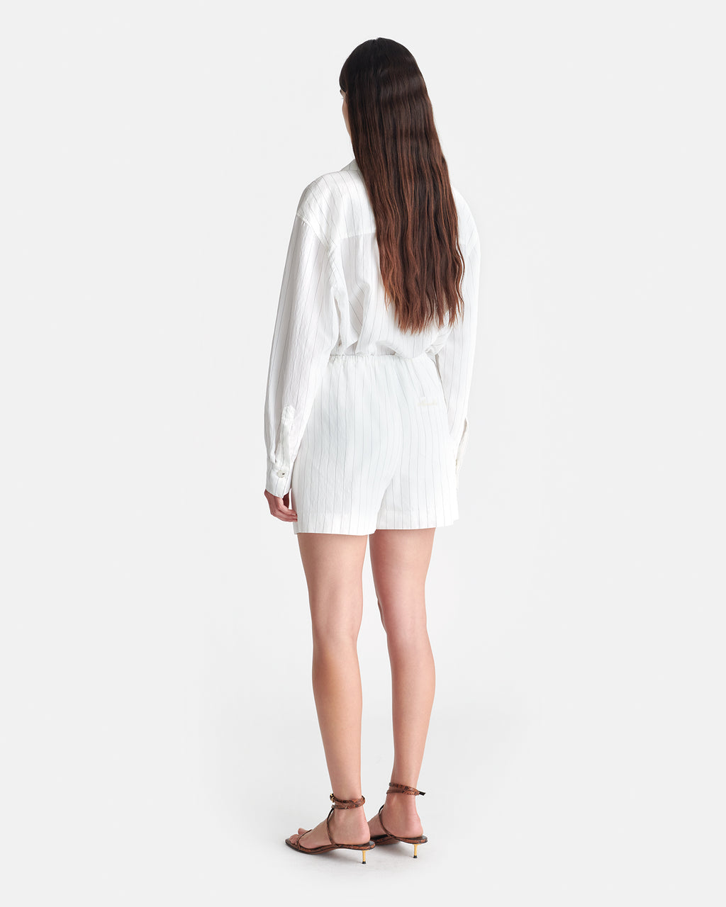 Dylla - Tailored Shorts - White
