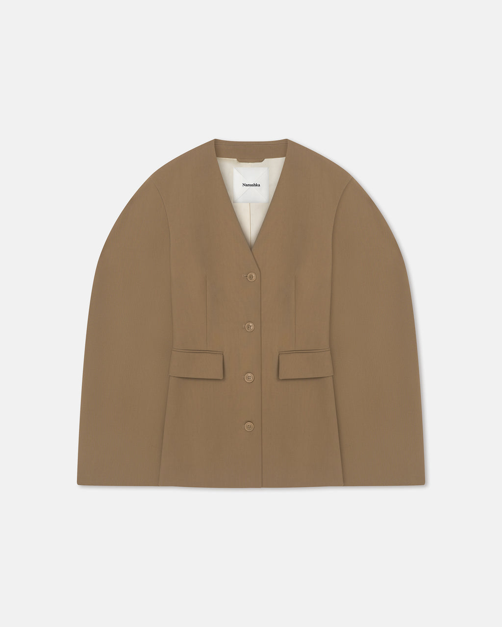 Kaori - Elongated Blazer - Brown