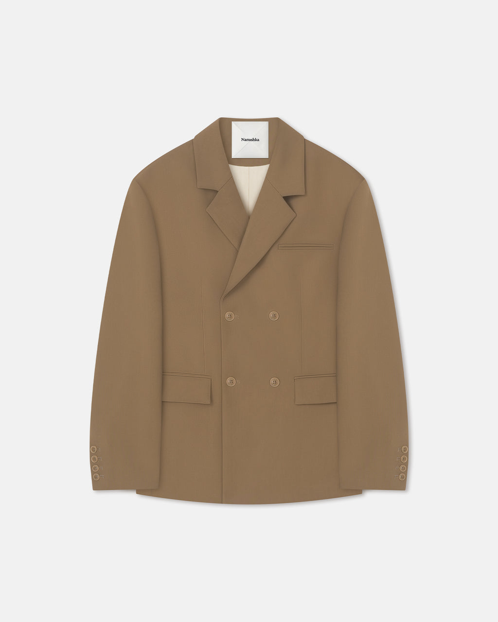 Diante - Boxy Blazer - Brown