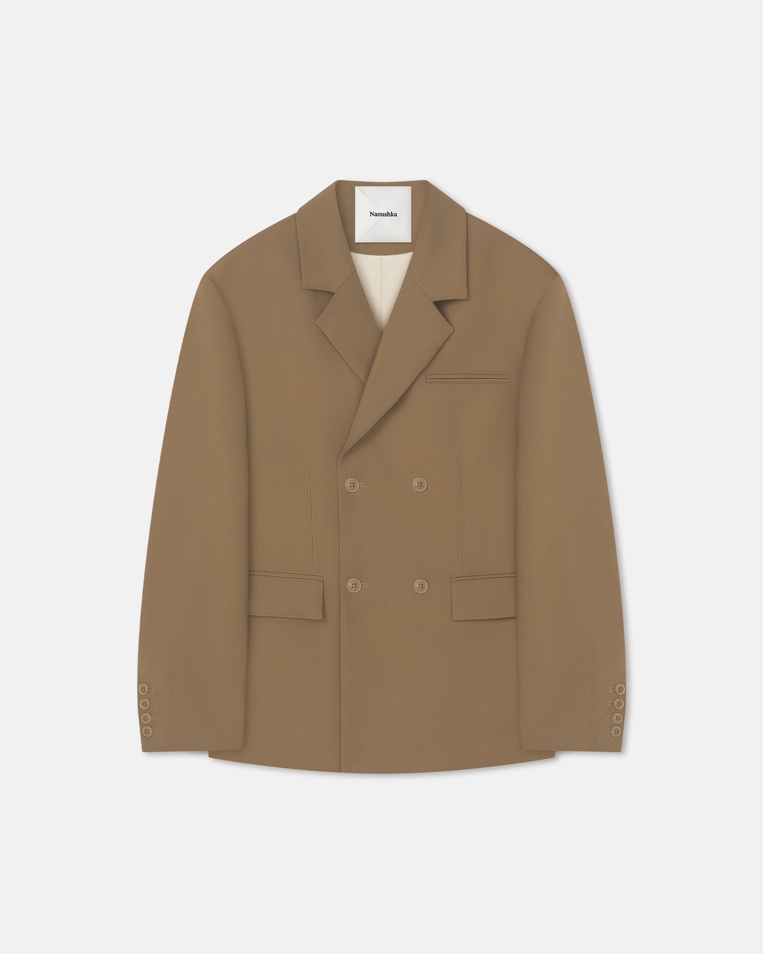 Diante - Boxy Blazer - Brown