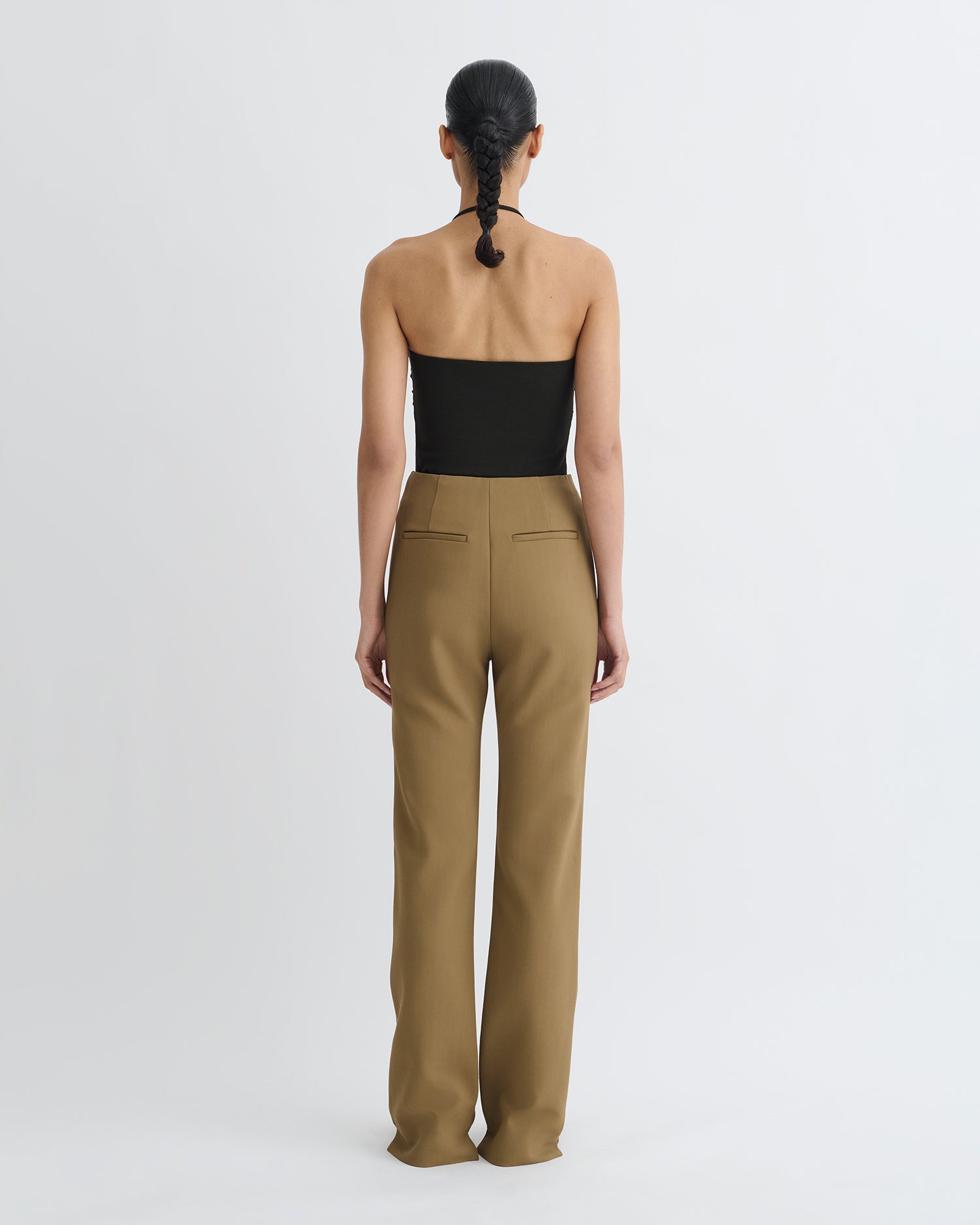 Cybel - Tailored Pants - Brown – Nanushka