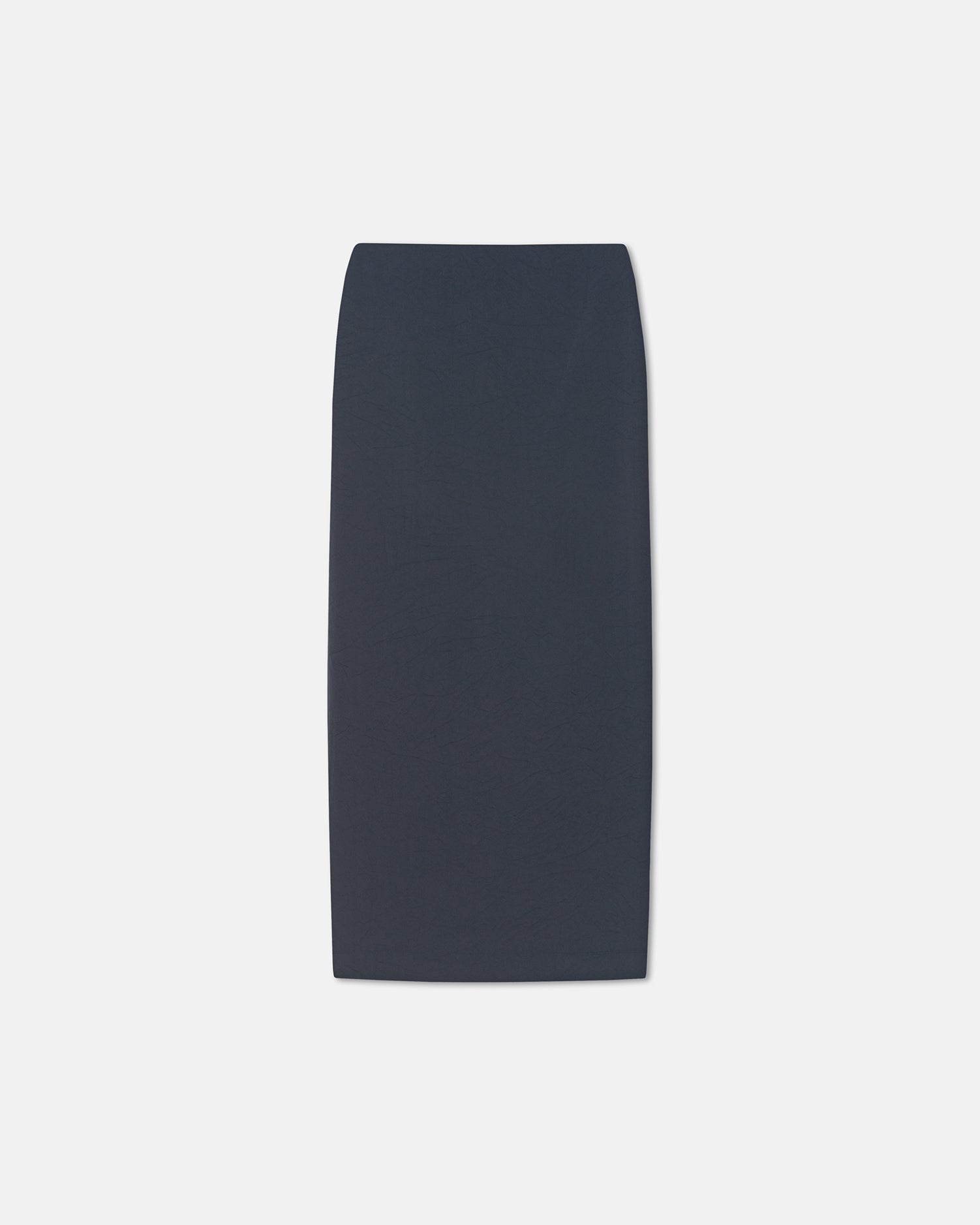 Nya - Paper Jersey Midi Skirt - Dusty Blue