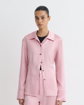 Nathalie - Slip Satin Shirt - Pink