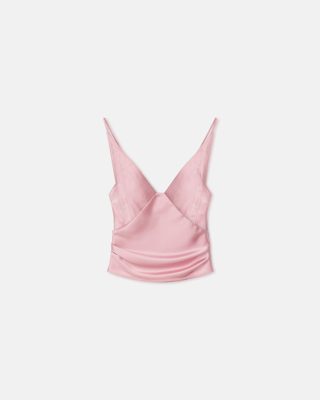 Rheia - Slip Satin Top - Pink