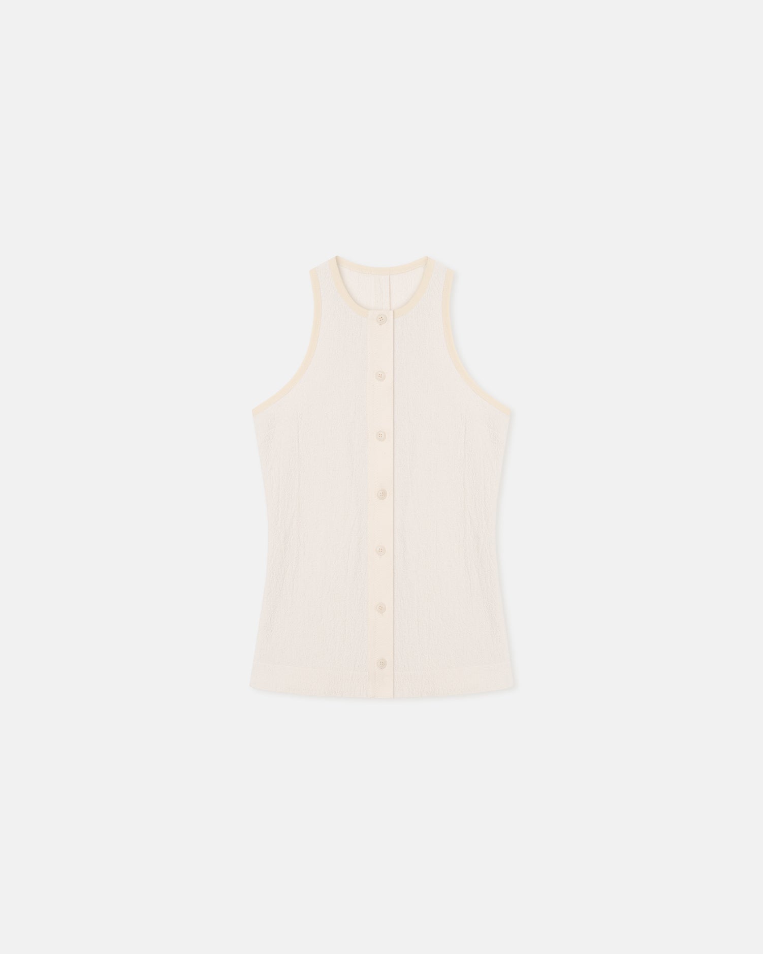Arne - Crepe Top - Creme